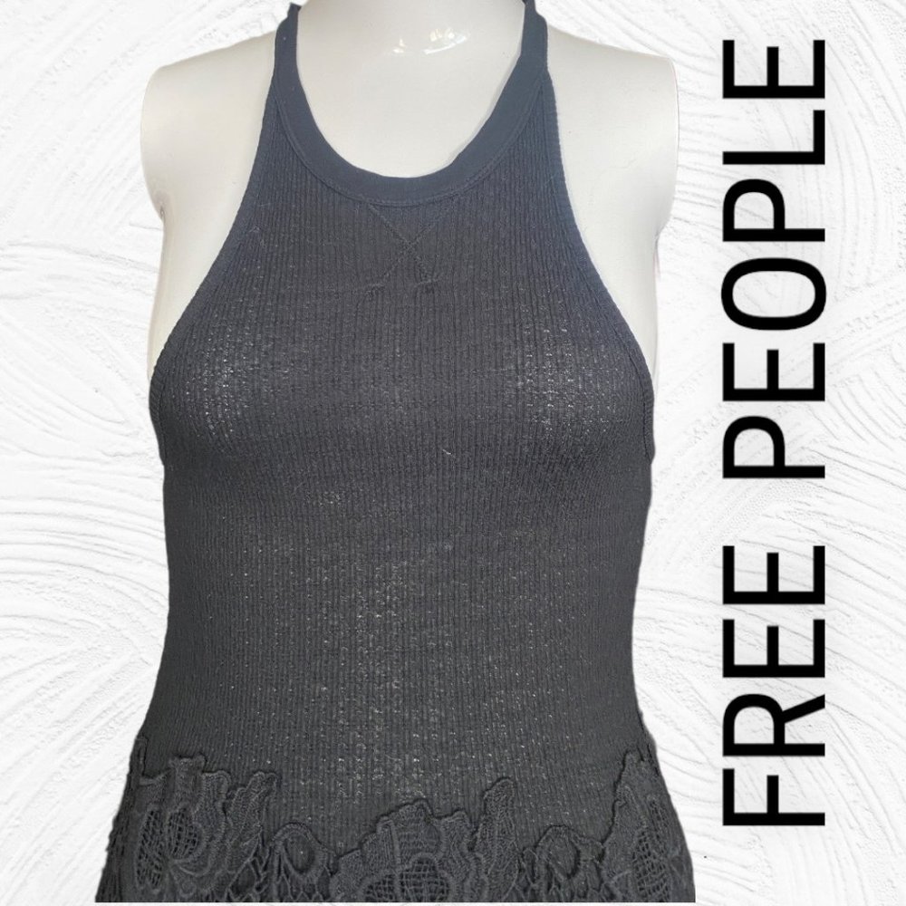 FREE PEOPLE TANK DRESS (SZ XS) - Picture 2 of 7